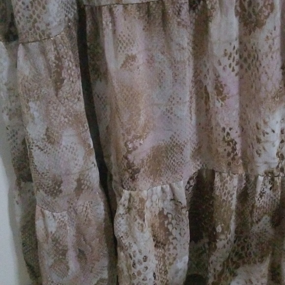 EXPRESS snake print maxi dress - Picture 5 of 5
